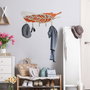 Wallity Irene Gancho de Pared de Metal Multicolor
